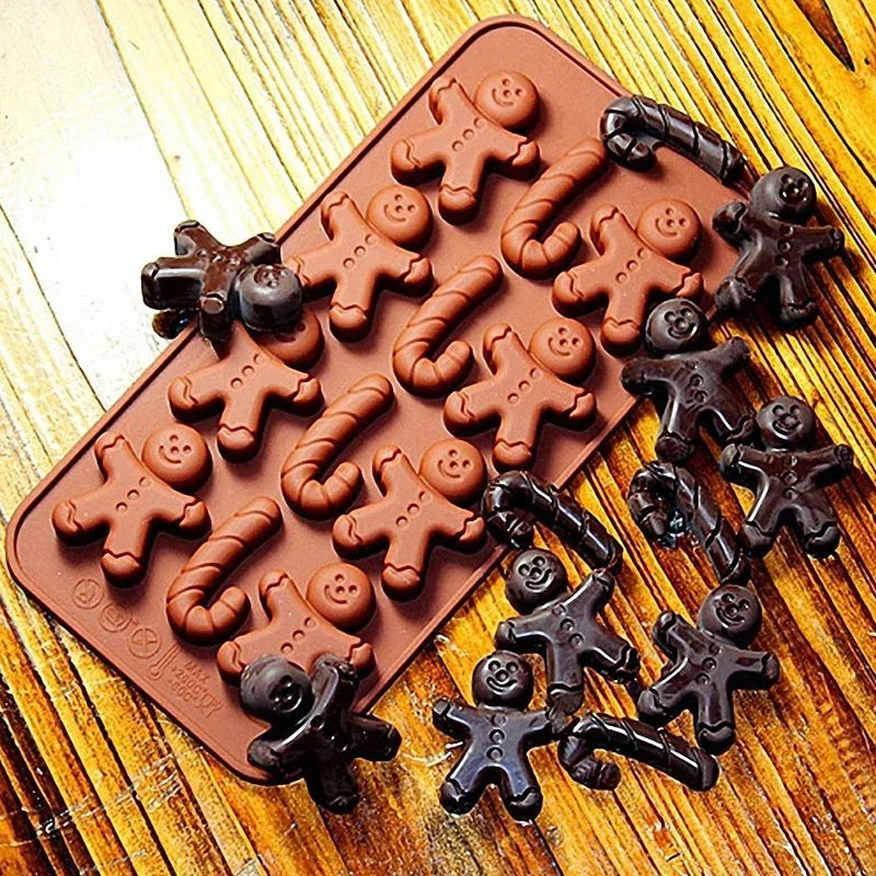 PainEpice - Stylish Silicone Baking Mold for Gingerbread