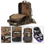 TACTICO45 45 L Outdoor Rucksack | Molle-System | 3-Day Capacity | Robust & Multifunctional – Black/Khaki/Olive