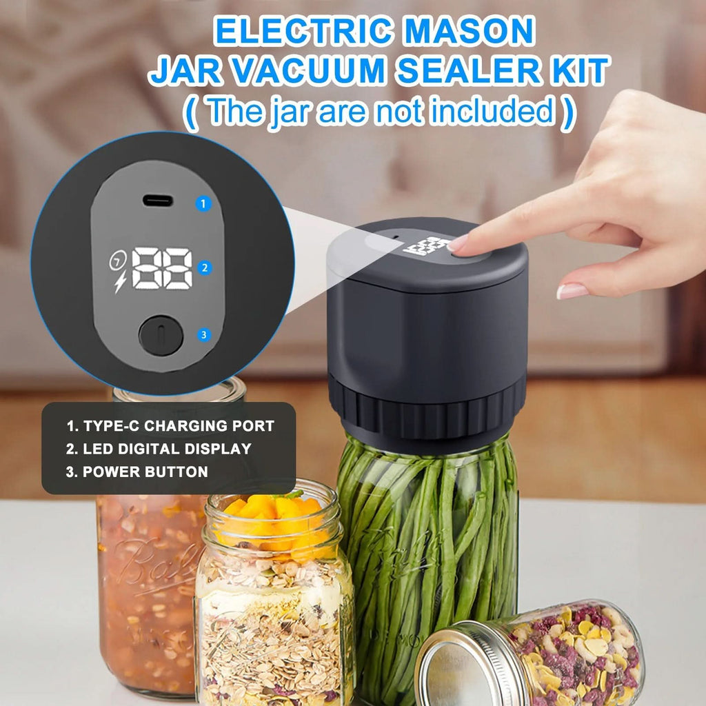 Portable & efficient for bottles, jars and cans