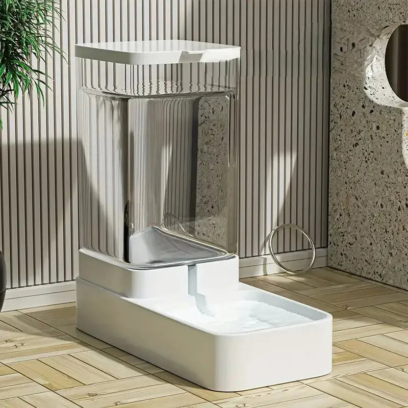PetFlow Duo | 2-in-1 Feeder & Water Dispenser for Pets | Automatic Gravity Dispenser | 3.8 L Capacity | For Cats & Small Dogs