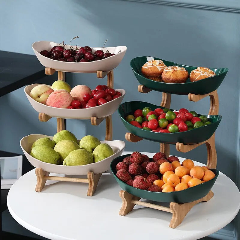 FruitTower - Elegant Metal Fruit Stand