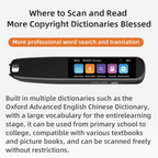 Smart WiFi Scanning Translation Pen with 2MP Camera and 131-Language Support