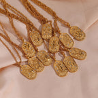 Dainty Zodiac Tarot Inspired Necklace