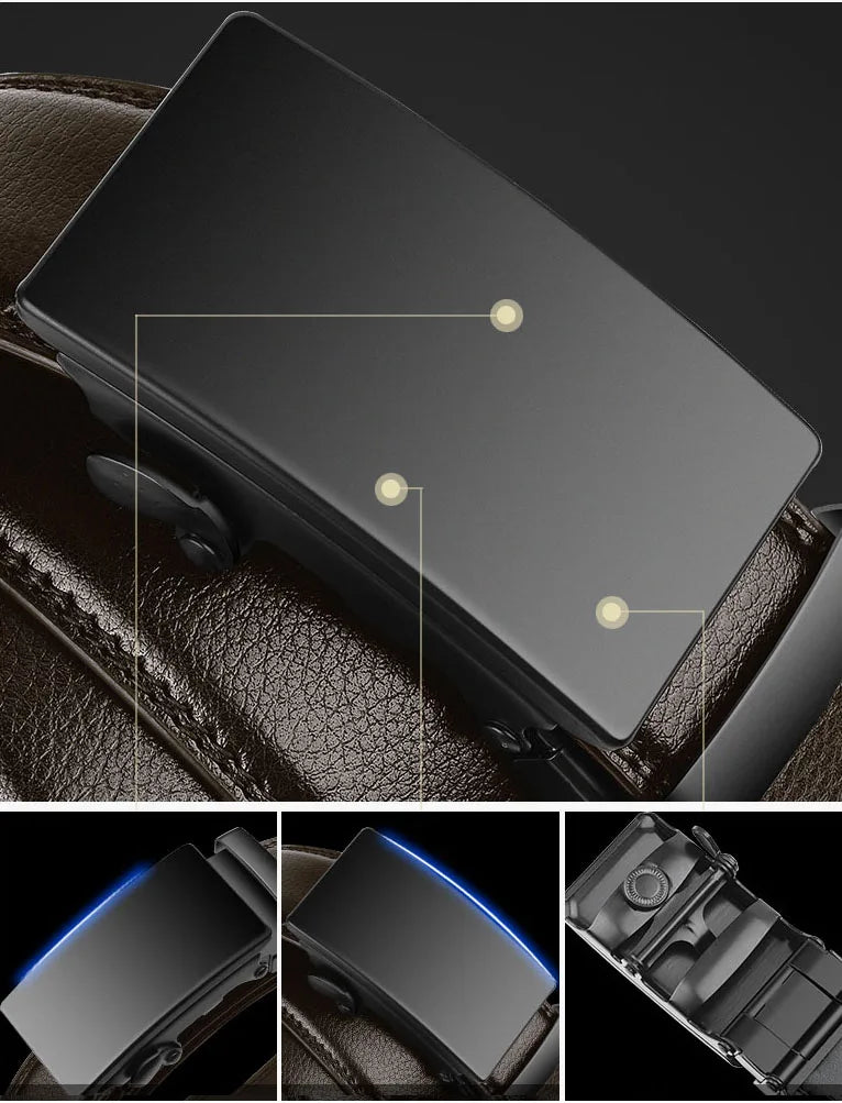 EliteStrap Belt - Luxury Automatic Men's Buckle
