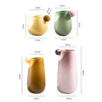 Globe Glass Chubby Vase
