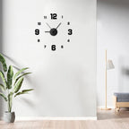 Creative wall clock for self-assembly