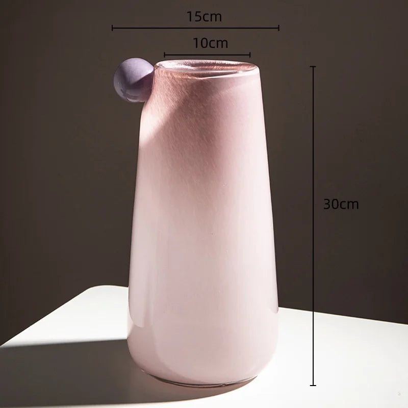 Globe Glass Chubby Vase