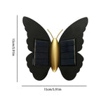 Lumora FlyGlow Solar Wall Light Butterfly | With Motion Sensor & Auto On/Off | IP65 Waterproof | For Garden & Entrance