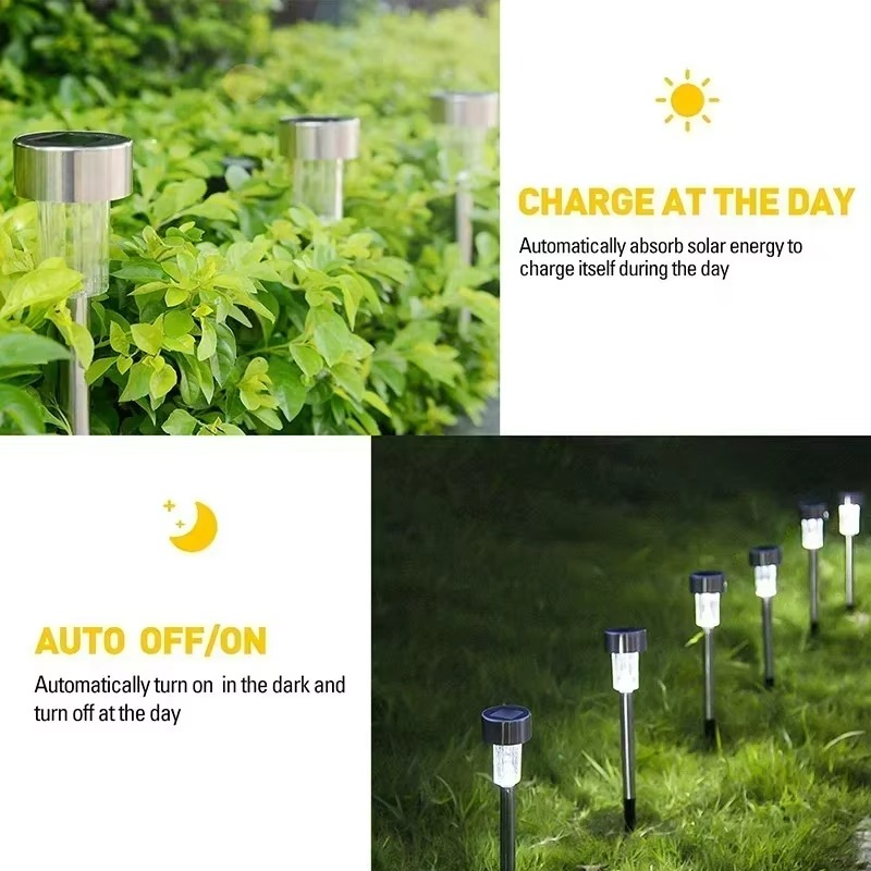 Solar-Powered Fairy Light 10-Piece Set for Outdoor Landscaping