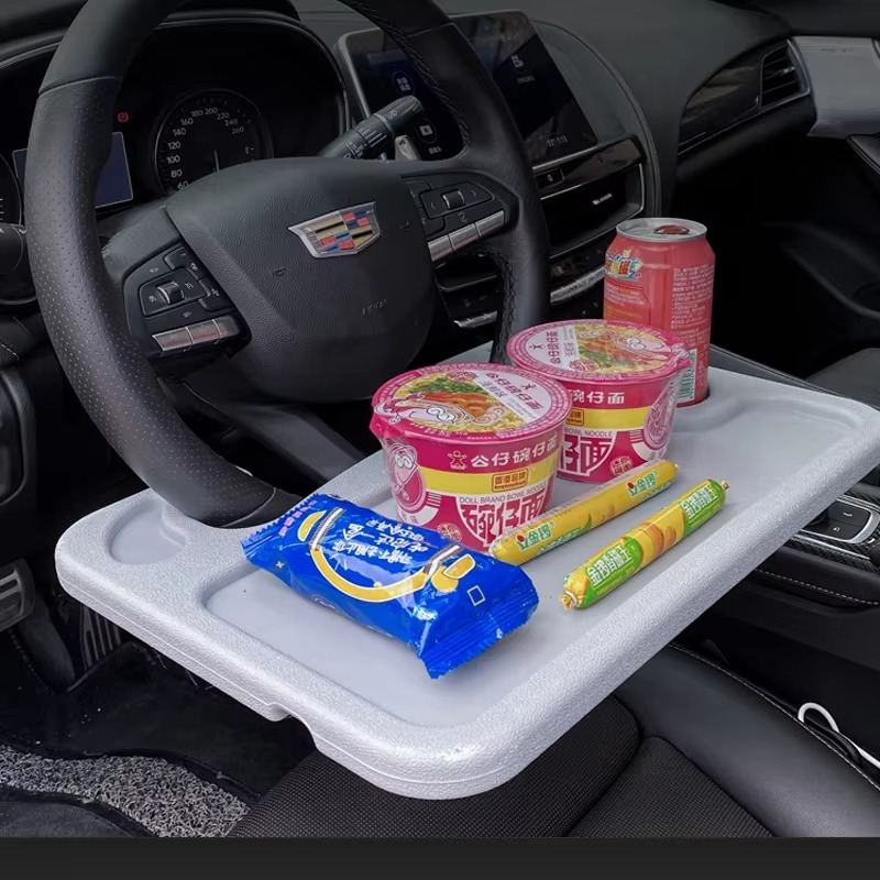 Portable Car Laptop Computer Desk – Steering Wheel Dining Table & Workstation Tray