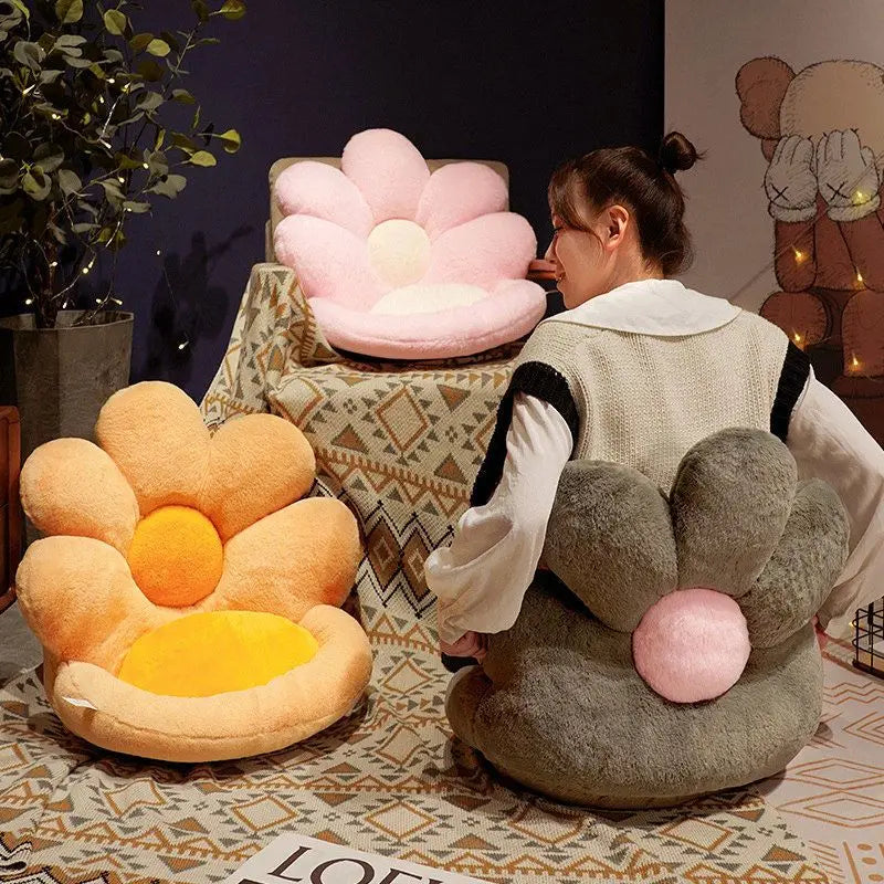 Sunflower Ergonomic Long Sitting Chair Cushion