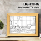 Luminous Decorative Dimmable Artsy Led Light Painting