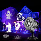 Waterproof Outdoor Halloween LED Projector with Rotating Ghost Projection
