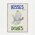 Kisses for Dishes Wall Art