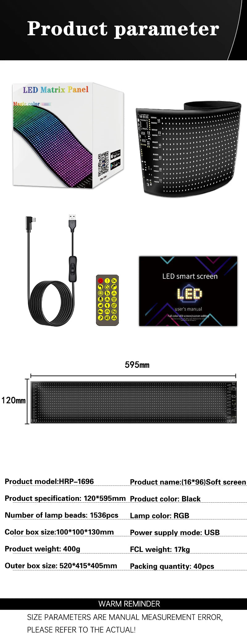 LED Pixel Display Panel