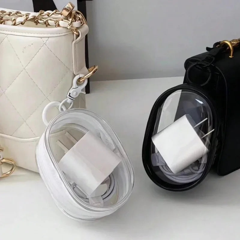 Podlette Mini Bag | Transparent & Waterproof | With Carabiner & Zipper