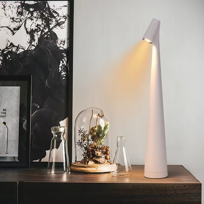 Multi-Setting Rechargeable LED Desk Lamp – Perfect for Ambiance and Outdoors