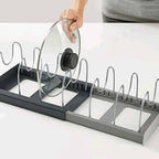 Cookware Organizer | The solution for messy cabinets