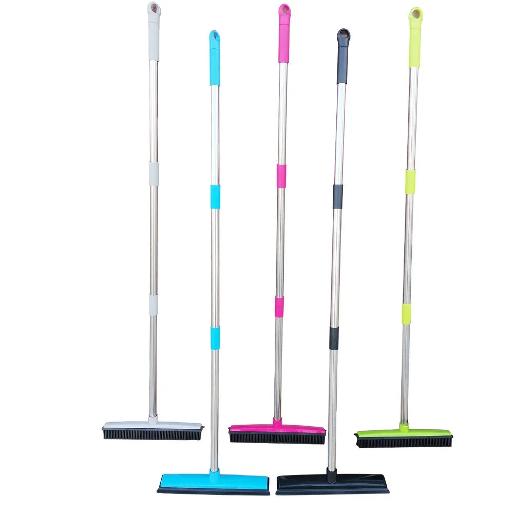 Hair Catcher Telescopic Pet Carpet Sweeping Broom