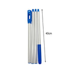 Pool skimmer AquaFlex | Telescopic pole & fine mesh net | For leaves & dirt | Extra large catch area