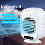 CoolAir Breeze | 3-in-1 Fan & Humidifier | Compact and USB-powered | 7 Color Mood Light