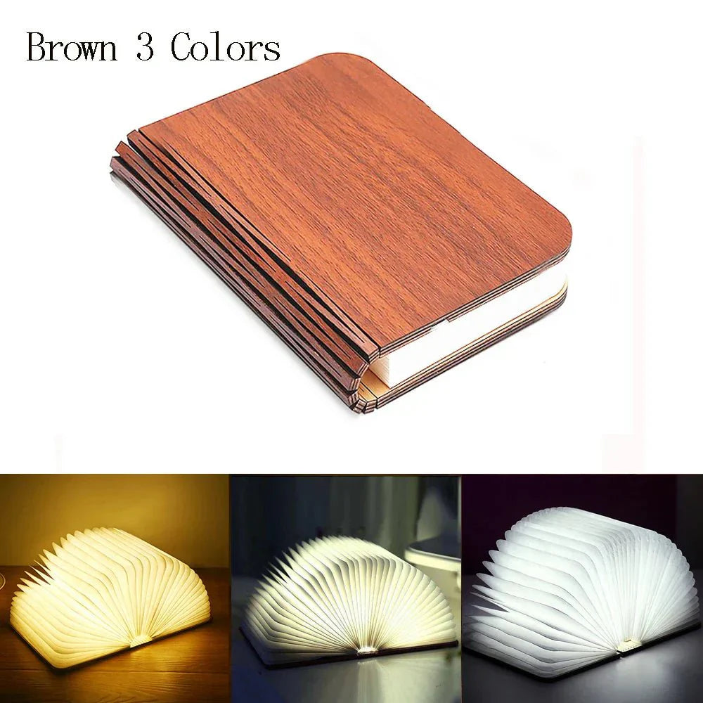 BookGlow - Foldable LED Lamp - Portable and rechargeable - Light up your nights!
