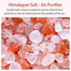 Crystal salt stone fire vaporizer
