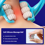 Cervical Neck And Shoulder Manual Massager For Deep Muscle Relaxation
