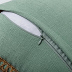 Colorful French-Style Decorative Pillow Cover Polyester