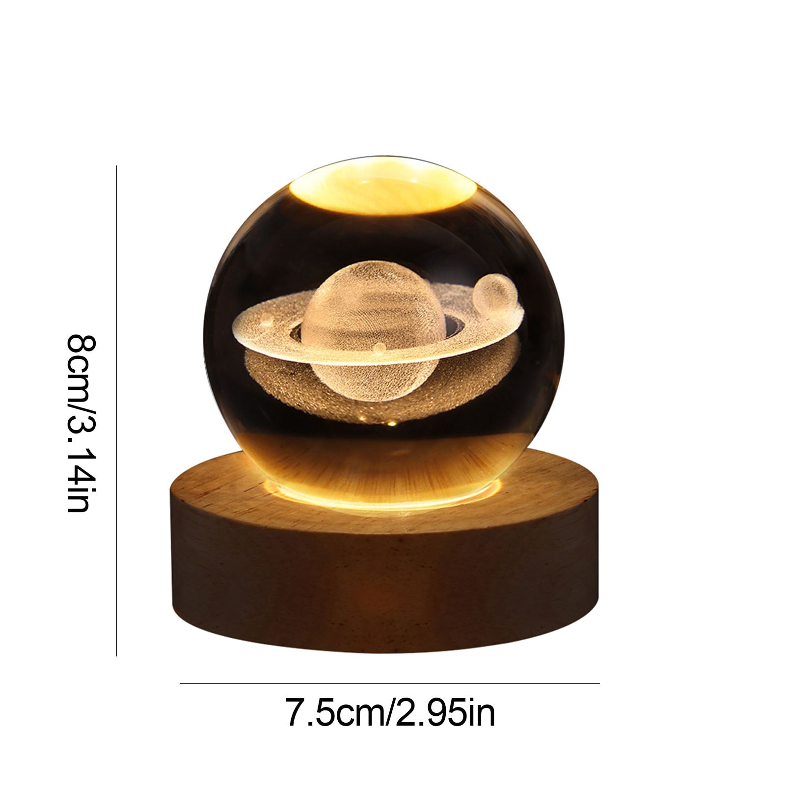 Crystal Light Ball | Unique decoration for the home