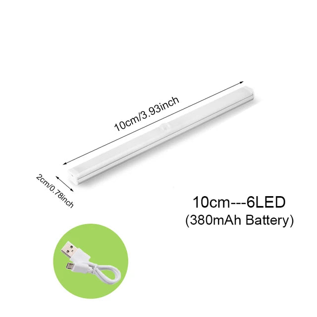 USB rechargeable motion sensor lamp