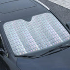 SOLVEX Auto Sunshade | UV Protection & Heat Protection for Front and Rear Windows | Reflective Aluminum Foil | Universally Compatible