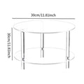 Minimalist Acrylic Side Table with Luxury Movable Design