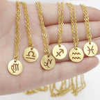 Zodiac Necklace | Sustainable Stainless Steel, Stays Radiant!