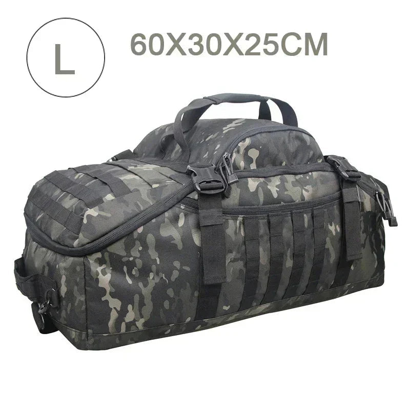 Large Tactical Travel and Backpack - TrailTrek Duffle