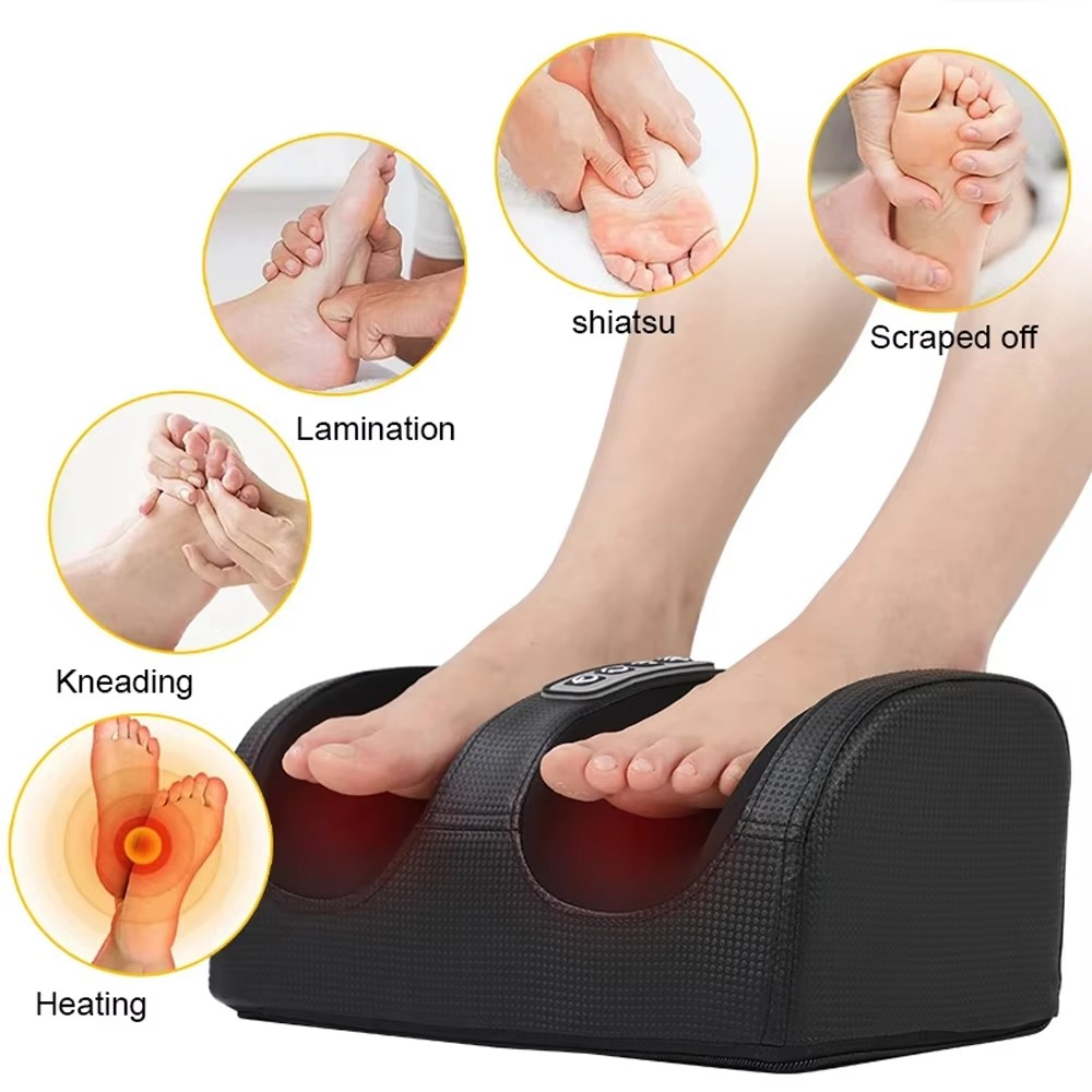 Advanced Shiatsu Foot Massager with Heat Therapy and Deep Kneading