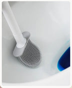 Silicone Toilet Brush | Flexible, Long-Lasting Bristles for Advanced Bathroom Hygiene