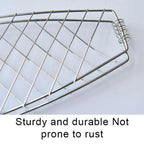 GrillFold FlexClip | Non-stick & Compact | With Wooden Handle | For Fish & Vegetables