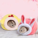 Cosy hamster house for a quiet retreat in the cage