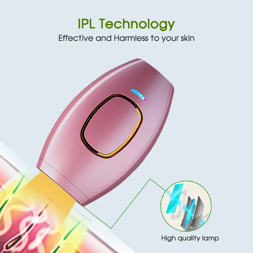 Bikini IPL 500,000 Flash Epilator Impulse Permanent Laser Epilator Painless For Women Hair Removal Home Use Devices