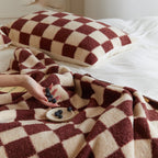 Plain Checkerboard Throw