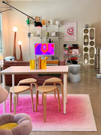 Pink Gradient Rug