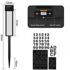 Solar Address Sign Light