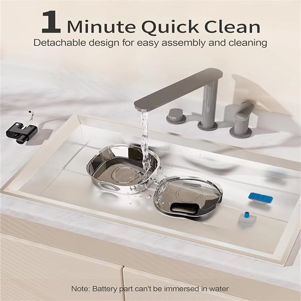 Large Capacity Automatic Pet Hydration Station with USB Charging and Smart Sensor