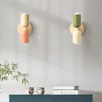 Nordic LED Wall Lamp Modern Minimalist Cream Double Head Lights For Living Room Bedroom Besides Study Indoor Decoration Fixture