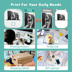 PocketPrint Mini – Portable Thermal Photo Printer Without Ink