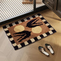 Swallowtail Fluffy Bath Mat