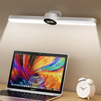 LED Desk Lamp ClarioMag | With Clock & Alarm | Magnetic & USB Rechargeable | Steplessly Dimmable | 35 cm