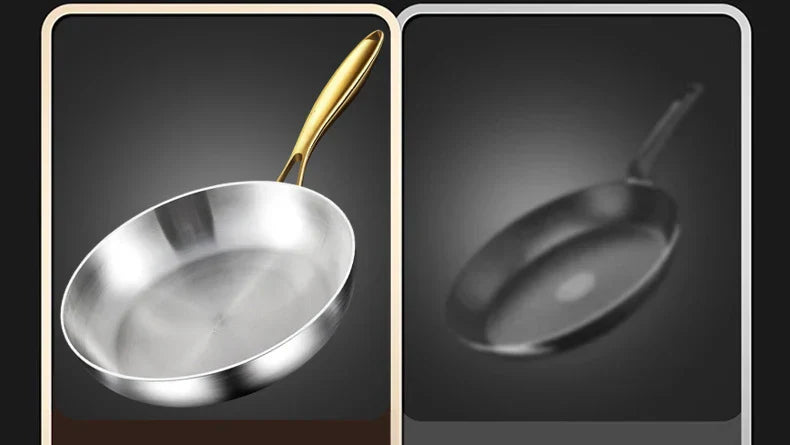 ChefSteel – Professional Stainless Steel Frying Pan for Gas & Induction
