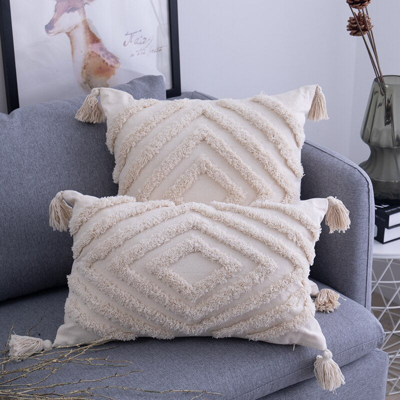 BohoVibes Pillow Covers – Ibiza Style for Home
